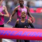 Faith Kipyegon Falls Short in Attempt to Break 4-Minute Mile, Sets Fastest Time in Women’s History | USNN World News Faith Kipyegon Falls Short in Attempt to Break 4-Minute Mile, Sets Fastest Time in Women’s History