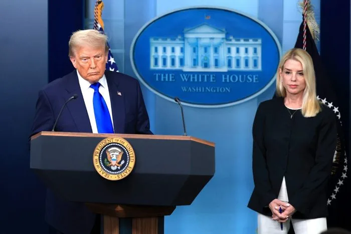 Trump Urges Bondi to Take Action Against Comey Schiff James jpg