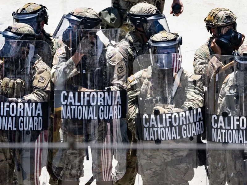 Newsom Says Trump Is Sending 300 California National Guardsmen to Oregon