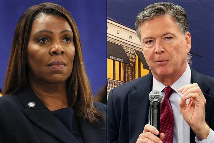 Federal Judge Dismisses James Comey, Letitia James Indictments
