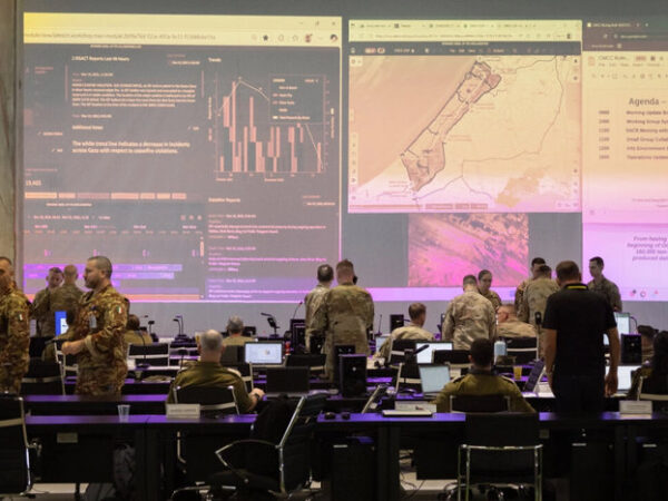 Inside the Multinational Center in Israel That Distributes Aid to Gaza