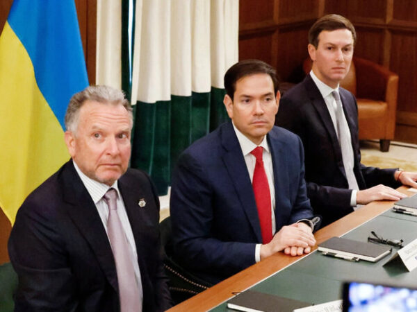 Rubio, Witkoff Meet With Ukraine Negotiators to Discuss Plans to End War