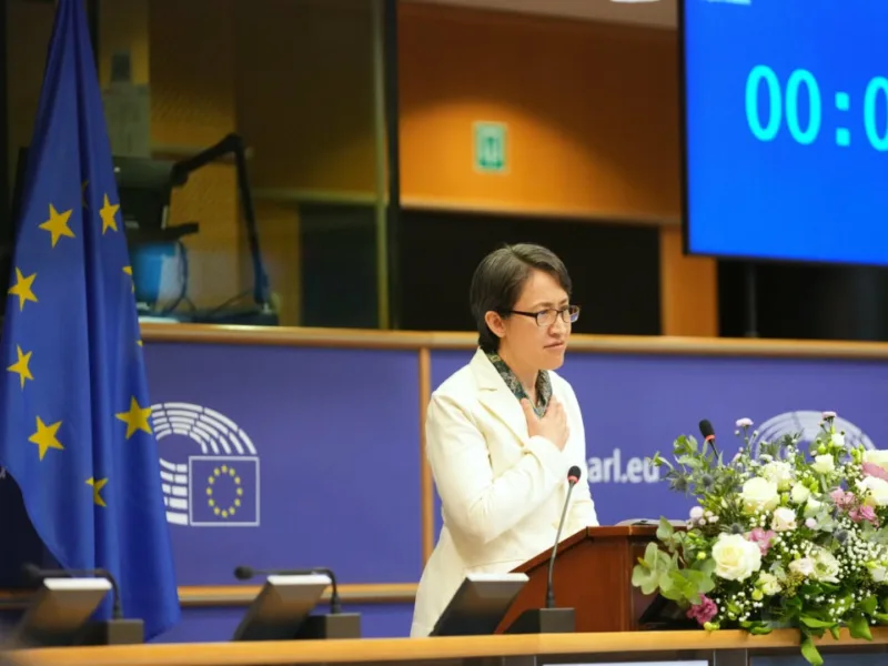Taiwan Vice President Calls for International Support in Rare EU Address