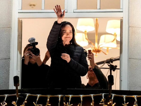 Machado Plans Venezuela Return, Says Trump’s Pressure Has Weakened Maduro Regime