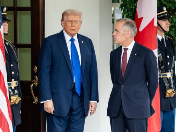 Trump Says Canada Will Face 100 Percent Tariffs if It ‘Makes a Deal With China’