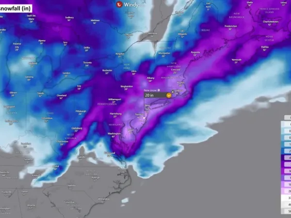 Winter Storm Hernando ‘Bombs Out,’ Knocks Out Power To 600,000+ In Northeast; 10,000 Flights Canceled