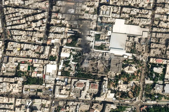 Beijing Afraid Iran Strikes Will Spur Uprising in China, Insiders Say | USNN World News A satellite image shows black smoke rising and heavy damage at Iranian Supreme Leader Ayatollah Ali Khamenei’s compound following strikes by the United States and Israel in Tehran, Iran, on Feb. 28, 2026. (Pleiades Neo (c) Airbus DS 2026/Handout via Reuters)