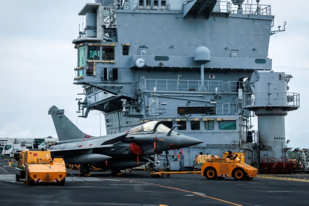 France Proves Its Naval Power by Sending the Charles de Gaulle to the Mediterranean