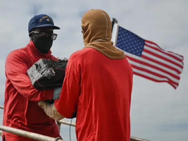 Coast Guard Offloads $28 Million Worth of Seized Cocaine in Miami Beach