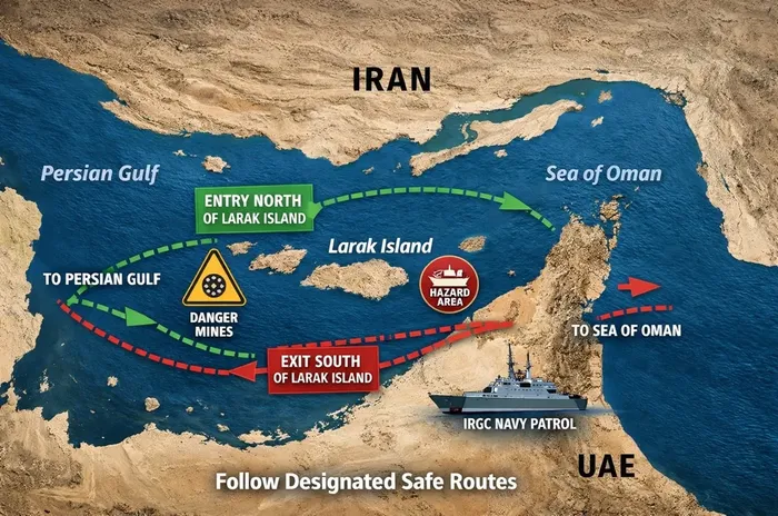Iran Declares Strait of Hormuz Open, but Warns of Risk From Mines