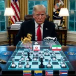 Trump Playing 3D Chess on the World Stage